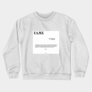 I'm Back Crewneck Sweatshirt